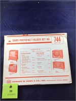 Vintage Sams Photofact Manual Folder Set #744 TVs
