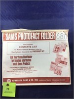 Vintage Sams Photofact Manual Folder Set #680 TVs