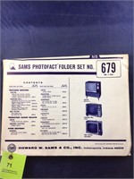 Vintage Sams Photofact Manual Folder Set #679 TVs