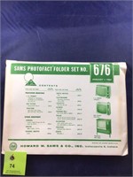 Vintage Sams Photofact Manual Folder Set #676 TVs