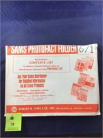Vintage Sams Photofact Manual Folder Set #671 TVs