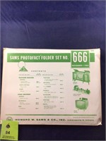 Vintage Sams Photofact Manual Folder Set #666 TVs