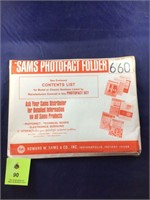 Vintage Sams Photofact Manual Folder Set #660 TVs