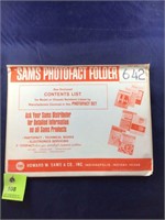 Vintage Sams Photofact Manual Folder Set #642 TVs