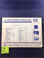 Vintage Sams Photofact Manual Folder Set #639 TVs