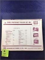 Vintage Sams Photofact Manual Folder Set #633 TVs