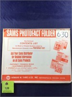 Vintage Sams Photofact Manual Folder Set #630 TVs