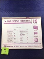 Vintage Sams Photofact Manual Folder Set #628 TVs