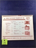 Vintage Sams Photofact Manual Folder Set #627 TVs