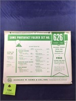 Vintage Sams Photofact Manual Folder Set #626 TVs
