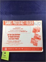 Vintage Sams Photofact Manual Folder Set #620 TVs