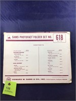 Vintage Sams Photofact Manual Folder Set #618 TVs