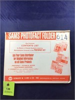 Vintage Sams Photofact Manual Folder Set #614 TVs