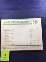Vintage Sams Photofact Manual Folder Set #526