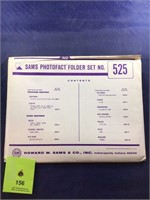 Vintage Sams Photofact Manual Folder Set #525