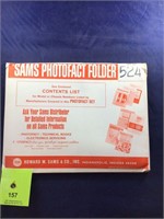 Vintage Sams Photofact Manual Folder Set #524