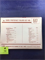 Vintage Sams Photofact Manual Folder Set #517