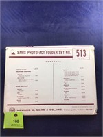 Vintage Sams Photofact Manual Folder Set #513
