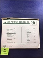 Vintage Sams Photofact Manual Folder Set #512