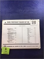 Vintage Sams Photofact Manual Folder Set #510