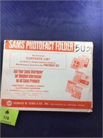 Vintage Sams Photofact Manual Folder Set #503