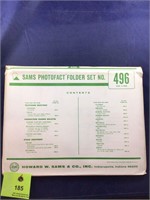Vintage Sams Photofact Manual Folder Set #496
