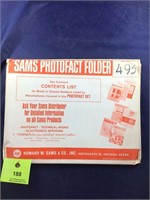 Vintage Sams Photofact Manual Folder Set #493