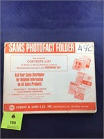 Vintage Sams Photofact Manual Folder Set #492