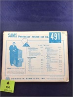 Vintage Sams Photofact Manual Folder Set #491