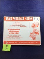 Vintage Sams Photofact Manual Folder Set #490