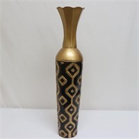 Golden Metal Vase