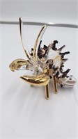 Art Glass Hermit Crab w/ Shell