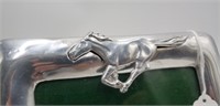 Stainless Photo Frame w/ Horse Design