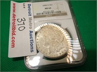 1898 O Silver Morgan Dollar