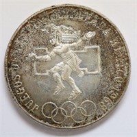 720 Silver Mexican (1968) 25 Peso Olympic Coin
