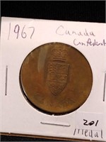 1967 Canadian Confederation Medal