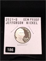 2021 Jefferson nickel