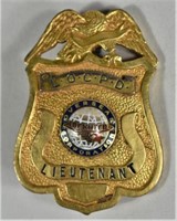 Lockheed Overseas Police Department Badge Pin