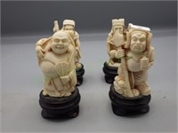 Vintage Arnart Imports set of (4) figurines