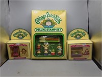 Set of 3 Vintage Cabbage Patch Toys/Stamps