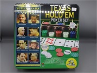 Like New Texas Hold 'Em Poker Set