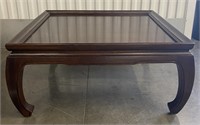 WOOD SQUARE COFFEE TABLE