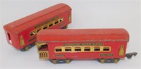 Pair of American Flyer Lines Pullman Tin