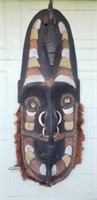Large Tribal Mask Wooden