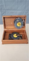 Vintage Music Box w/ Disc Thorells Switzerland
