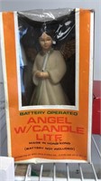 NEW Vintage Angel with candle lite
