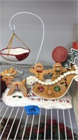NEW Yankee Candle gingerbread sleigh tealight