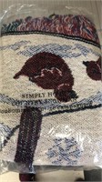 NEW Simply Home Country Snowman throw