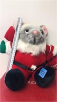 Stuffed Santa Mouse