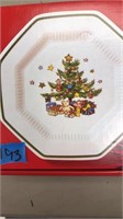 NEW Christmastime Nikko bread and butter plate(4)